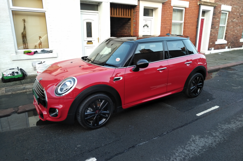Illustration for article titled Today's clean. 2018 Mini Cooper with Cooper Works Chilli Pack. WARNING PIC HEAVY